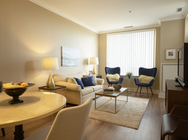 Delmanor West village living room