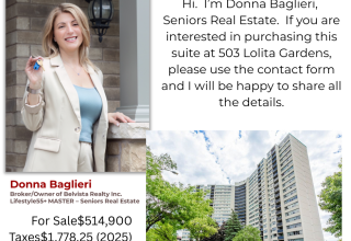 5033 Lolita Gardens Mississauga - for sale -  Seniors Real Estate - Donna Baglieri