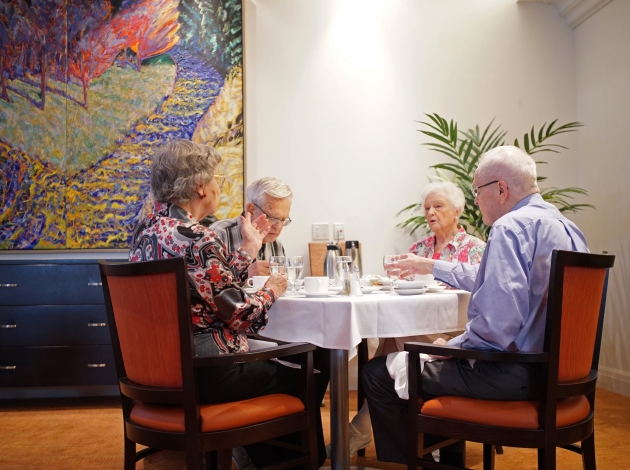 The Dunfield Retirement Residence Dining Toronto