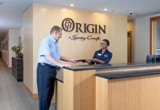 Origin at Spring Creek Lobby