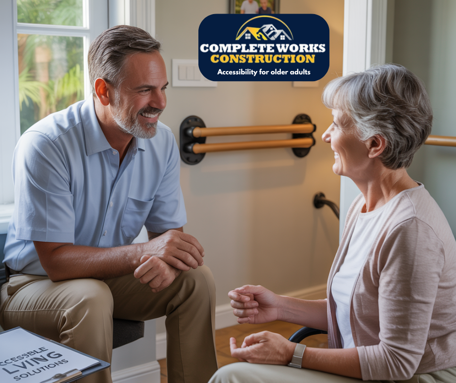 Complete Works Construction Accessibility Renovations for Seniors in Pickering, Ontario