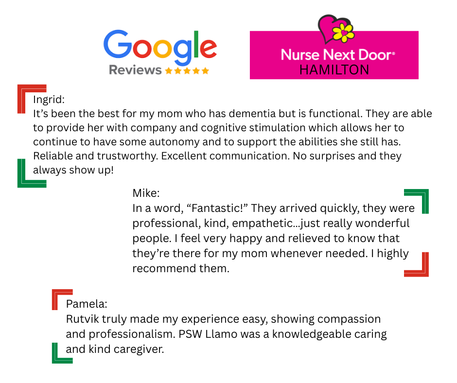 Nurse Next Door Home Care Services Hamilton